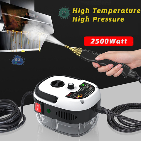 Best Quality 2500W Commercial Household Cleaning Machine Air Conditioning Kitchen 110V 220V  Steam Cleaner ► Photo 1/6