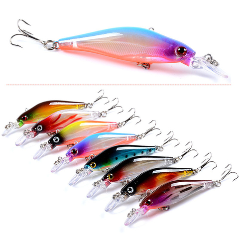 Minnow Fishing Lure Wobblers Hard Artificial Bait 8.3cm 6.3g Crankbait Bass Trout Baits Pesca Perch fishing pilker Carp Tackle ► Photo 1/6