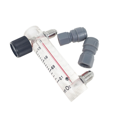 0.1-1.5L/MIN OXYGEN FLOW METER (WITH DUOTIGHT 8MM FITTINGS) ► Photo 1/3
