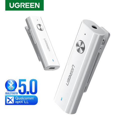 wanhoop Ongelofelijk dempen UGREEN Bluetooth Receiver 5.0 HiFi Wireless Audio Adapter Support  Microphone 3.5mm AUX Bluetooth aptX LL Adapter With Battery - Price history  & Review | AliExpress Seller - UGREEN Officialflagship Store | Alitools.io