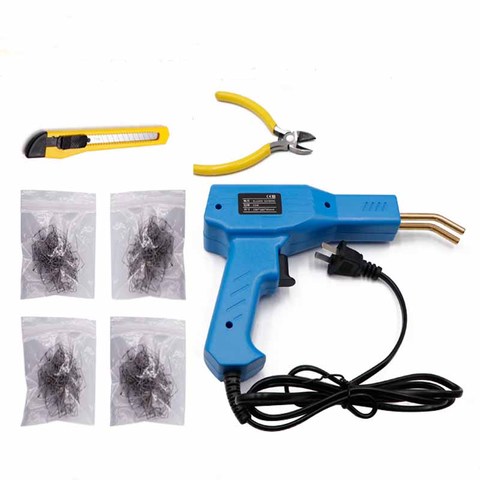 ZK30 Handy Plastic Welder Garage Tools Hot Staplers Machine Staple PVC Plastic Repairing Machine Car Bumper Repair Hot Stapler ► Photo 1/6