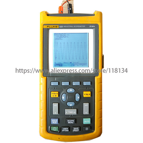 NEW Compatible LCD display screen for FLUKE 123/124/43B  Fluke-123/124/125 ► Photo 1/2