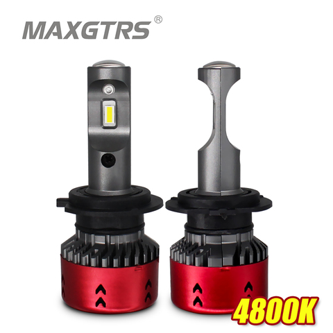 2x 4800K High Power LED Car Headlight Bulbs H1 H7 H11/H8 9005 HB3 9006 881 880 9012 H3 D1 D2 D3 D4 Auto Headlamp Light Mini Type ► Photo 1/6