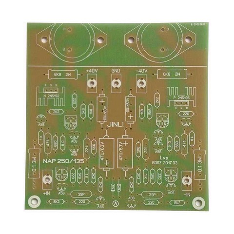 NAP135 NAP180 NAP250 Power Amplifier Regulated Power Board PCB Reference NAIM Power Amplifier ► Photo 1/1