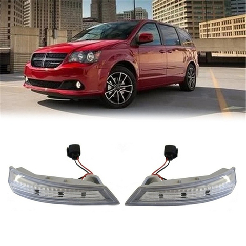 Car Side Mirror LED Turn Signal Light Lamp Indicator for Dodge Grand Caravan/Chrysler Town Country/Volkswagen 08-16 68052079AC ► Photo 1/6