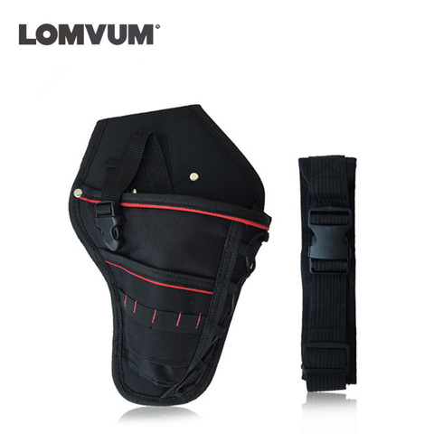 LOMVUM Electric drill Package electric impact wrench toolkit multi-function Tool bags waterproof pockets Hammer Power tools bag ► Photo 1/6