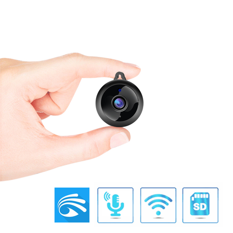 Wireless Mini WiFi Camera 1080P HD IR Night Vision Home Security