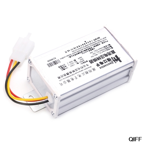 Drop Ship&Wholesale DC 36V 48V 72V To 12V 10A 120W Converter Adapter Transformer For E-bike Electric August 5 ► Photo 1/6