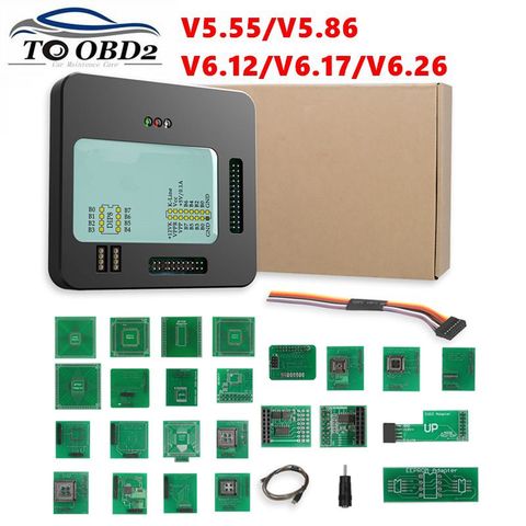 New XProg-M Xprog m V5.55 V5.86 V6.12 V6.17 V6.26 ECU Chip Tunning Programmer X Prog M Box 6.26 XPROG-M 5.55 Without USB Dongle ► Photo 1/6