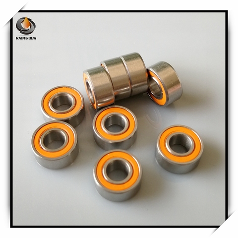 2Pcs   4x9x4 mm  S684 2RS  CB Air Bearing ABEC-7 Stainless Steel Hybrid Ceramic Bearing ► Photo 1/1