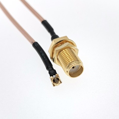 10pcs MS156(DIY IPX) TO SMA Female RF RG178 Cable 15CM For LTE Modem Yota LU150 ► Photo 1/6