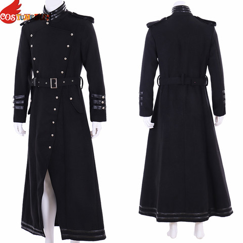 Costumebuy Plague Doctor Cosplay Medieval Steampunk Punk Gothic Mens Jacket Trench Coat Unifrom Costume Custom made ► Photo 1/6