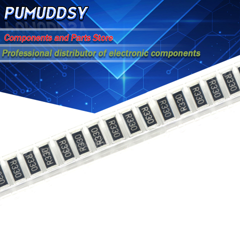 50PCS 2512 SMD chip fixed resistor 1% 1W 0.1R 0.18R 0.01R 0.05R 0.001R 0.33R 1R 0R 10R 100R 2W 0.001 0.01 0.1 0.33 10 100 ohm ► Photo 1/1