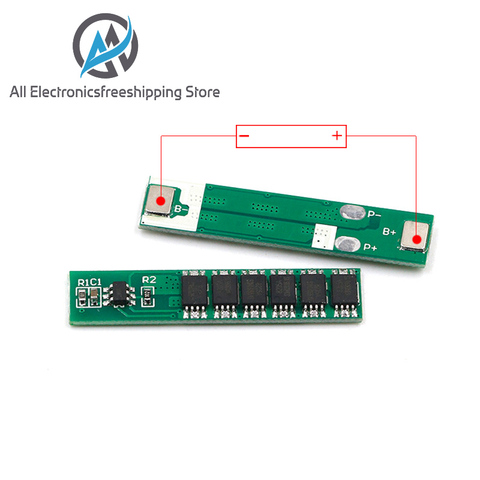 1S 15A 3.7V Li-ion 6MOS BMS PCM Battery Protection Board PCM for 18650 Lithium Lion Battery ► Photo 1/5