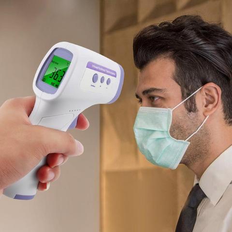 1pc Infrared Thermometer, Handheld Non-contact Digital Laser Gun