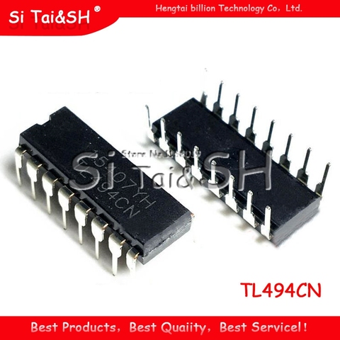 10PCS TL494CN TL494 DIP16 Pulse width modulation control circuit IC chip ► Photo 1/1