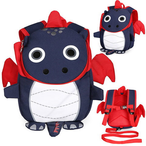 Little Dragon School Bags for Boys Cute 3D Dinosaur Backpacks Kids Schoolbag Girls Child Gift Mochila Escolar ► Photo 1/6