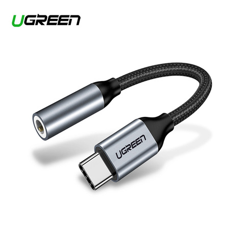 Ugreen type c to 3.5mm jack earphone cable usb c to 3.5 Aux headphone audio adapter for huawei mate 20 P30 pro xiaomi mi6 8 9 SE ► Photo 1/6
