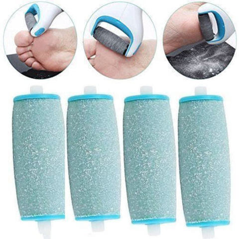 Hot 2pcs Replacement Roller Heads for Scholl Velvet Pedicure Foot File Refills Velvet Smooth Comfortable Cleanning Scrubbers ► Photo 1/5