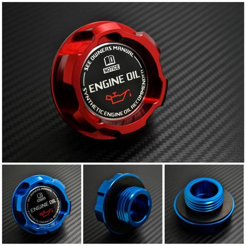 The New Aluminum ENGINE Oil Cap For Toyota COROLLA LEVIN CELICA GTS TRUENO AE86 MATRIX MR2 YARIS XRS SCION CAMRY ► Photo 1/1