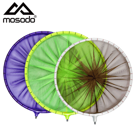 Mosodo Carbon Fishing Net Collapsible Landing Nets Telescopic Rod Pole Handle Fish Catcher Foldable Hand Net Carp Fishing Tackle ► Photo 1/6