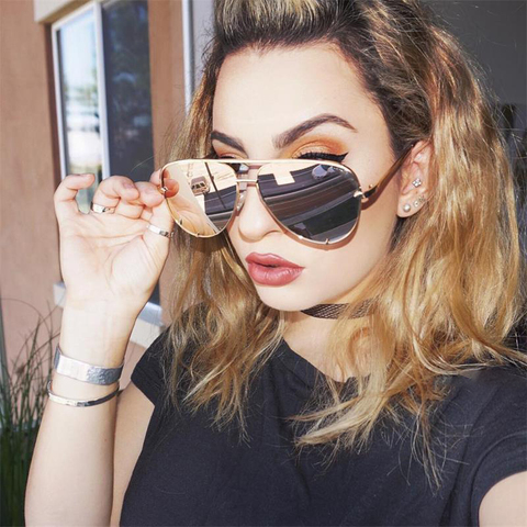 2022 New Fashion Aviation Sunglasses Women Men Classic Brand Designer Pilot  Sun Glasses Retro Outdoor Driving Oculos De Sol ► Photo 1/6