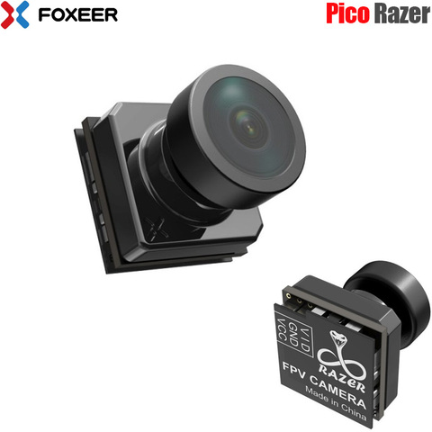 Foxeer Pico Razer 1200TVL 1/3 CMOS 1.8mm 160degree FOV Day&Night Flight 12*12mm for RC FPV Tinywhoop Cinewhoop Duct Drone ► Photo 1/6