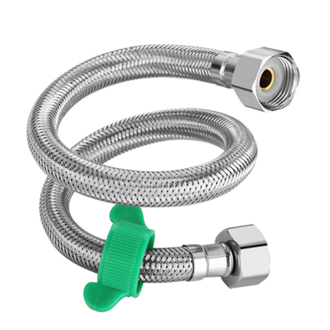 G1/2 304 Stainless steel toilet plumbing hose angle valve hose Water Heater Flexible Plumbing Hose braided hose ► Photo 1/2