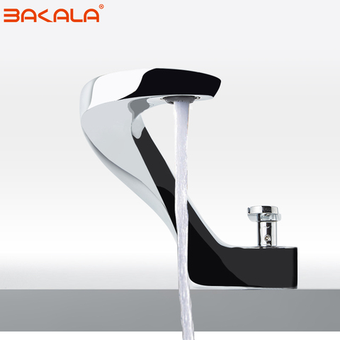 BAKALA modern washbasin design Bathroom faucet mixer waterfall  Hot and Cold Water taps for basin of bathroom F8151-1 ► Photo 1/6