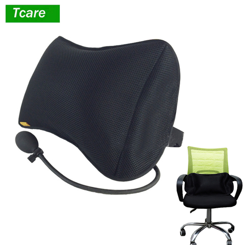 Tcare Portable Inflatable Lumbar Support Massage Pillows - Orthopedic Design for Back Pain Relief - Lumbar Support Pillow ► Photo 1/6