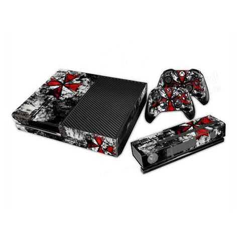 FULL-cross Red Decal Skin Sticker Protector For XBOX ONE Controller Console ► Photo 1/6