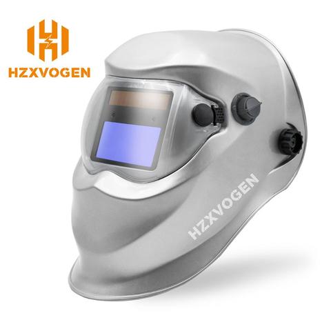 HZXVOGEN Welding Helmet Ultra-low Power Consumption Battery Replaceable Mask Welder сварочная маска Grinding Cap ► Photo 1/6