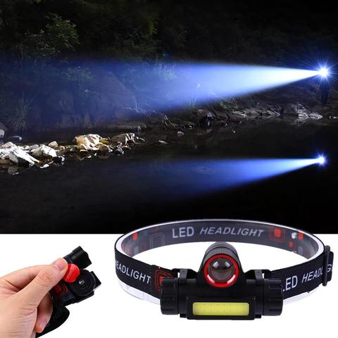 MingRay 2022 new design 2 in 1 USB rechargeable high lumens COB headlight LED zooming lamp with magnet for car emmergency ► Photo 1/6