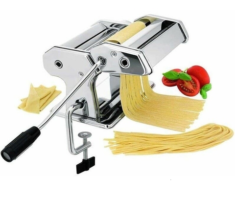 Maquina para hacer pasta fresca ESPAGUETIS TALLARINES EMPANADA Amasadora ► Photo 1/4