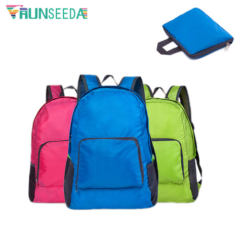 Runseeda Outdoor Sports Foldable Backpack Bag Waterproof Lightweight Cycling Camping Hiking Backpack Daily Travelling Nylon Bags ► Photo 1/6