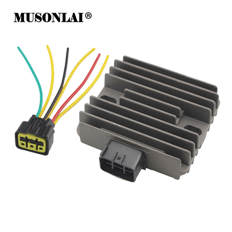 Motorcycle Regulator Rectifier for Yamaha XP500 T-MAX XVS125 DRAGSTAR XVS1100 V-Star YXR660 Rhino Kawasaki VN900 Vulcan 900 ► Photo 1/6