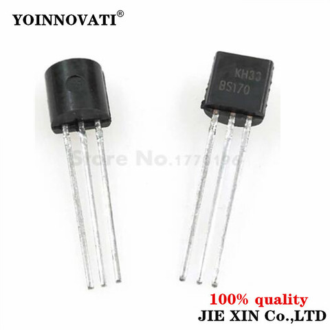 10pcs/lot BS170 TO-92  MOSFET N-CH 60V 500MA Best quality ► Photo 1/1