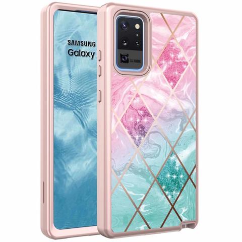 360 Full Armor Shockproof Phone Case For Samsung Galaxy Note 20 Ultra PC TPU Anti-knock Cover Note 20 Coque Silicone Case ► Photo 1/6