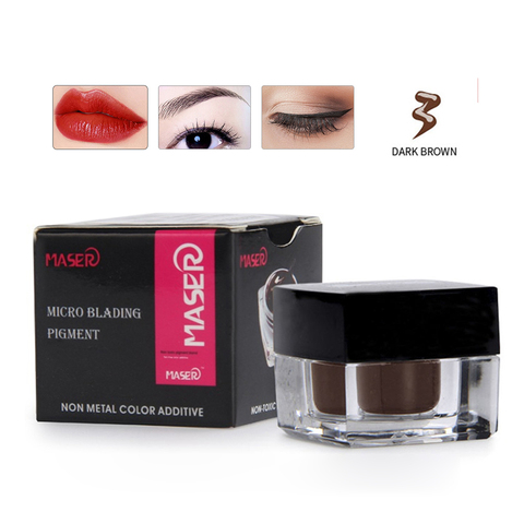 Maser Professional Microblading Pigment for Eyebrown Permanent Makeup Microblading Pen Tattoo Pigmento Microblading Accessory ► Photo 1/6