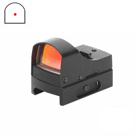 20mm Rail Riflescope Hunting Optics Holographic Red Green Dot Sight Reflex Reticle Tactical Scope Airsoft Gun Collimator Sight ► Photo 1/6