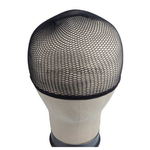 1PC Hairnets Mesh Weaving Black Hair Net For Wig Caps Weaving Hairnets Open at One Ends Black Hair Accessories ► Photo 1/4