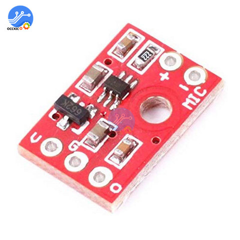MAX9812L Microphone Amplifier Board 3.3V-6V Voice Audio Preamplifier Driver Mode AMP Board for Arduino DIY Kit ► Photo 1/4