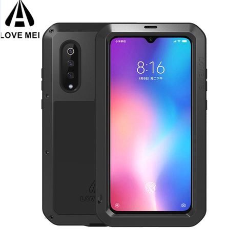 Gorilla glass for Huawei P20 Lite P30 Pro Case LOVE MEI Shock Dirt Proof Waterproof Metal Armor Phone Case for Huawei P40 Pro ► Photo 1/6