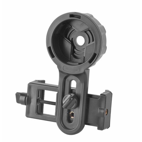 Universal Outdoor Monocular Telescope Mobile Phone Holder Camera Video Clip Photography Adapter Clip Mount Bracket ► Photo 1/6