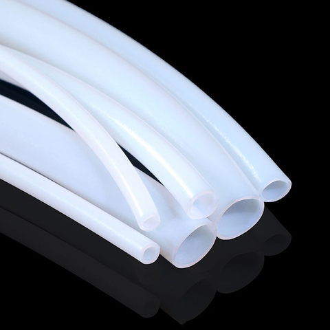 1 Meter 1mm 2mm 3mm 4mm 5mm 6mm 7mm 8mm 9mm 10mm 11mm 12mm 13mm 14mm 15mm 16mm 18mm ID White PTFE Flexible Soft Hose Tube Pipe ► Photo 1/5