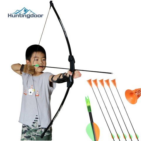 Huntingdoor Children Bow 15lbs Competitive Shooting Training Kid's Agility Parent-child Activity Competition Children's Gifts ► Photo 1/6