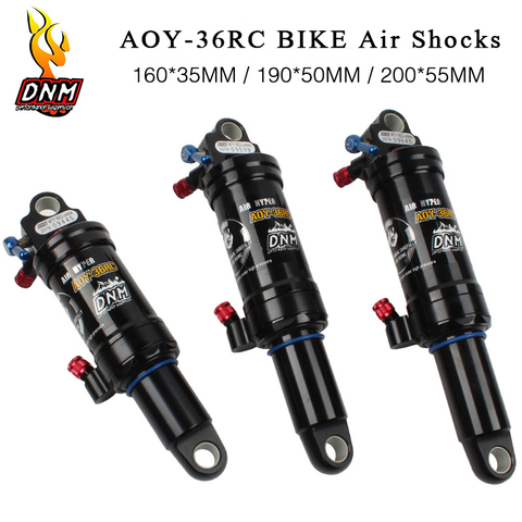 DNM AOY-36RC Mountain Bike Air Rear Shock 165mm 190mm 200mm MTB Downhill Rear Shock With Lockout ► Photo 1/6