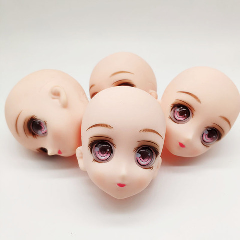 New Arrival Doll Accessories BJD Doll Head DIY Doll Head With Eyes ► Photo 1/4