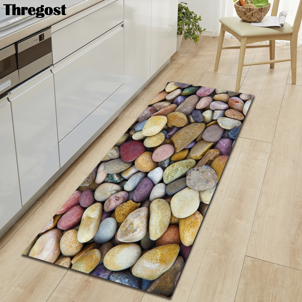 Long Kitchen Mat Bath Carpet Floor Mat Home Entrance Doormat Tapete  Absorbent Bedroom Living Room Floor Mats Modern Kitchen Rug