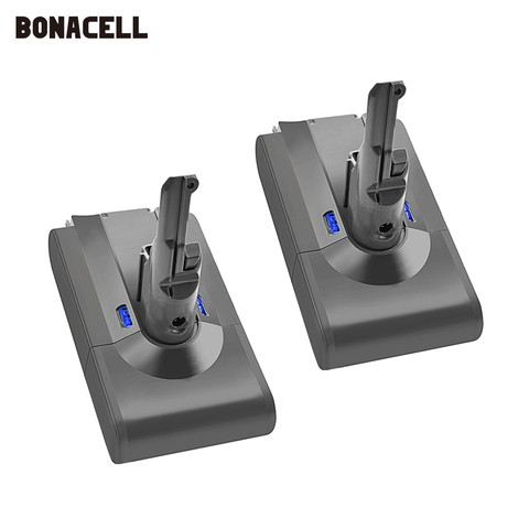 Bonacell V8 4000mAh 21.6V Battery For Dyson V8 Battery Absolute V8 Animal Li-ion SV10 Vacuum Cleaner Rechargeable BATTERY L70 ► Photo 1/5